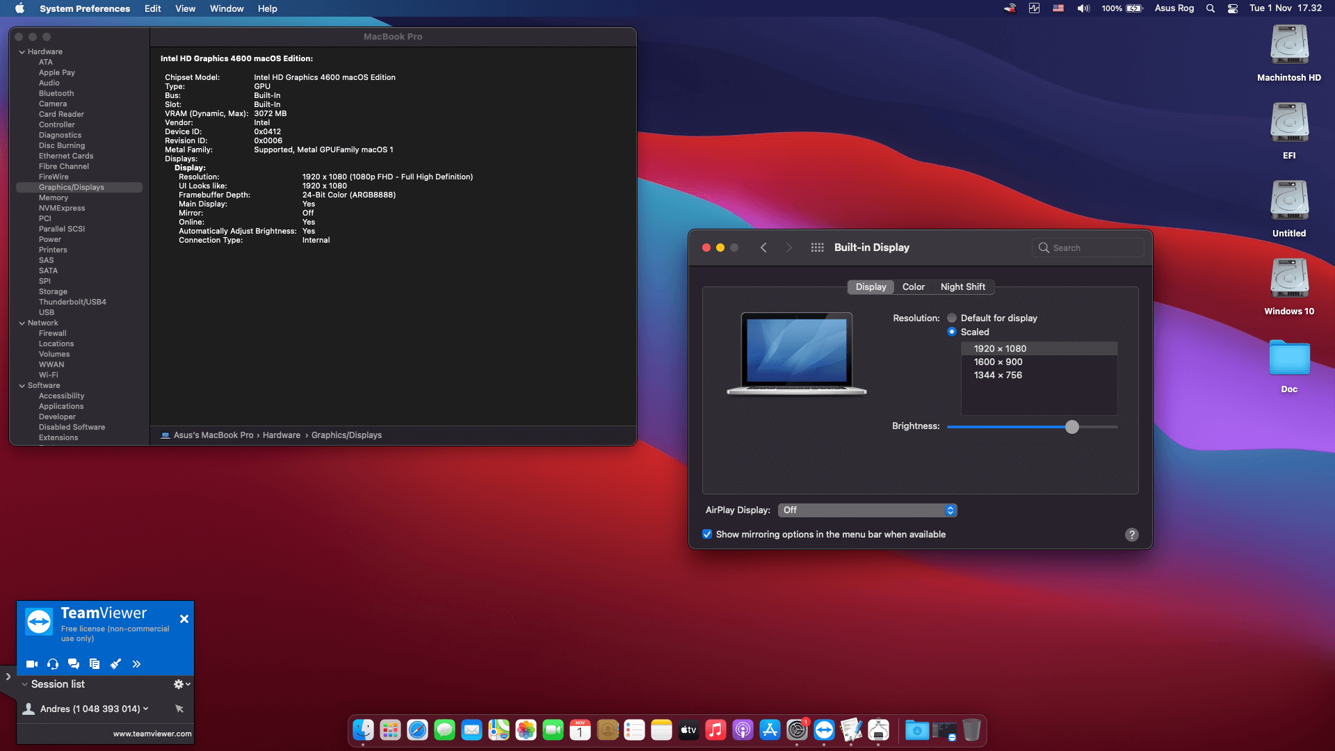 Asus ROG G550JX CN085H 4th [Haswell   Intel HD 4600 + PS2]   OpenCore 7